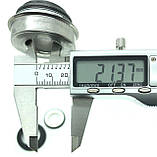 Сальник SB-20 фібровий равлика мотопомпи D-45мм d-21мм помпа 50, 80 патрубки, фото 7