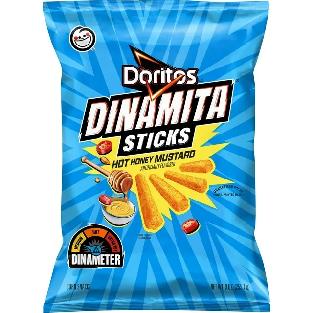 Чіпси Doritos Dinamita Sticks Hot Honey Mustard, 255.1г