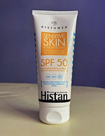 Сонцезахисний крем чутлива шкіра для обличчя і тіла з дуже високим фактором захисту SPF50 Histomer Histan Sensitive Skin