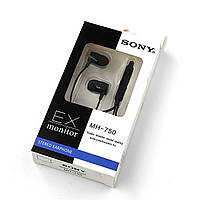 Навушники вакуумні з мікрофоном Sony MMH-750BT (400 шт)