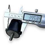 Амортизатор віброплити Ø40ммх40мм - шпилька M8, фото 3