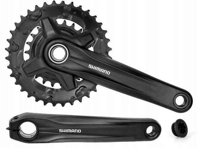 Шатуни Shimano Acera FC-MT210-2 Hollowtech II 175мм 36x22 без каретки EFCMT210EX62L