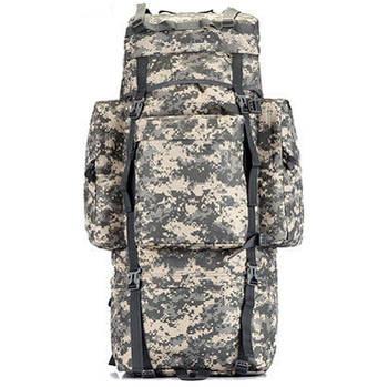Рюкзак тактичний на 70 л, 65х16х35 см, Піксель, A21/Армійський туристичний ART 8146 (25 шт./ясть)