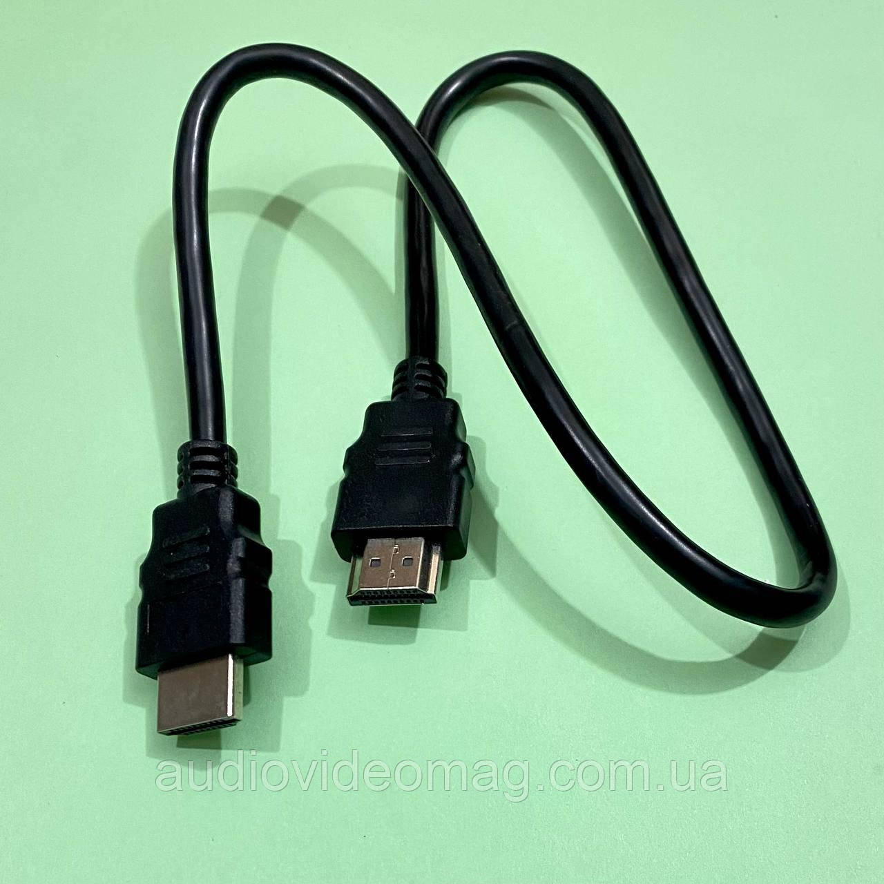 Кабель HDMI - HDMI короткий, довжина 0,5 метра, фото 1