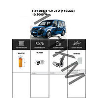 Комплект фільтрів Fiat Doblo I 1.9 JTD (2005-) WIX