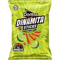 Чипсы Doritos Dinamita Sticks Fiery Lime Flavored, 255.1г