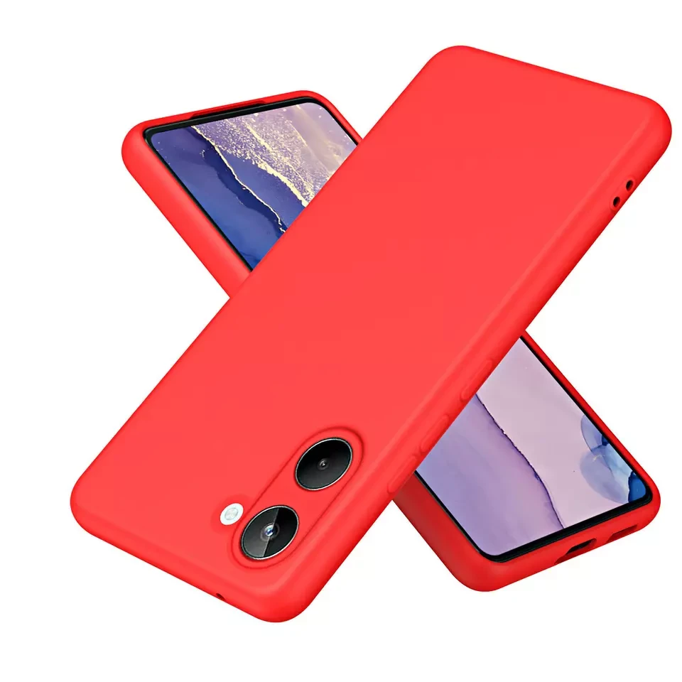 Чохол силіконовий на телефон Realme 10 / Realme 10 Silicone Case Full (Червоний)