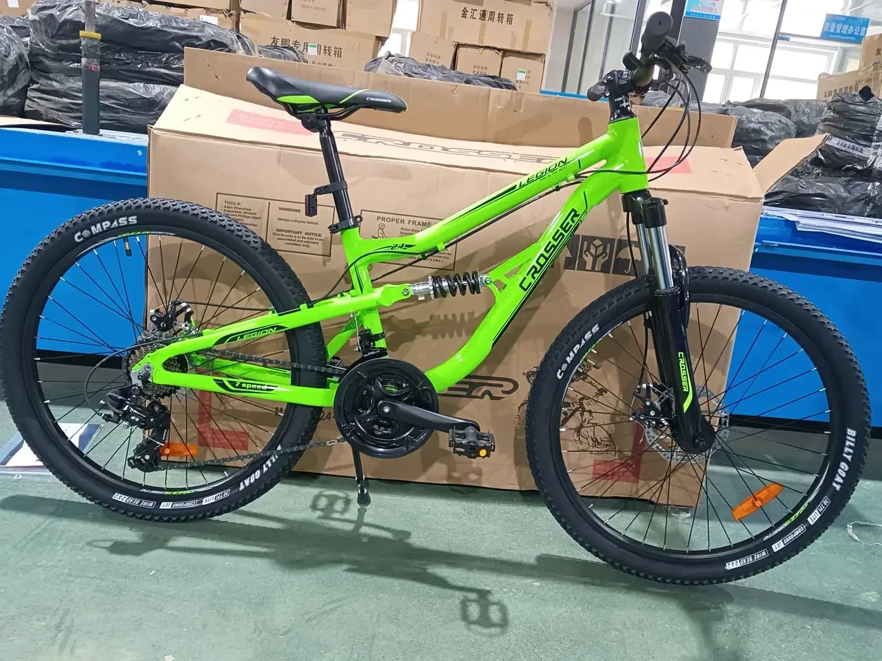 Велосипед Crosser Legion 24" х13, фото 1