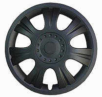 Ковпаки колес 14" "URAN" Black "Україна" (гнучкі)