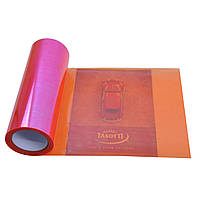 Плівка антигравійна для фар автомобіля Помаранчева Хамеліон (бухта 20м*30см) ПВХ-130микрон