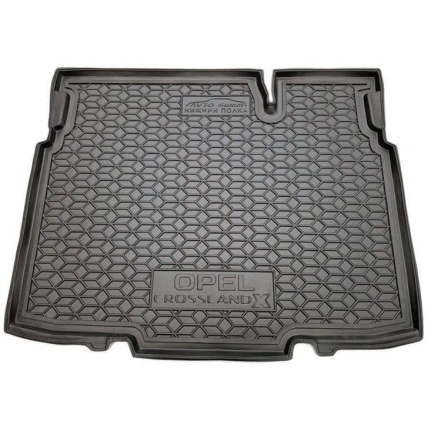 Килимок багажника Opel Crossland X 2019- нижня полка поліуретан "AVTO-Gumm" 111799, фото 1