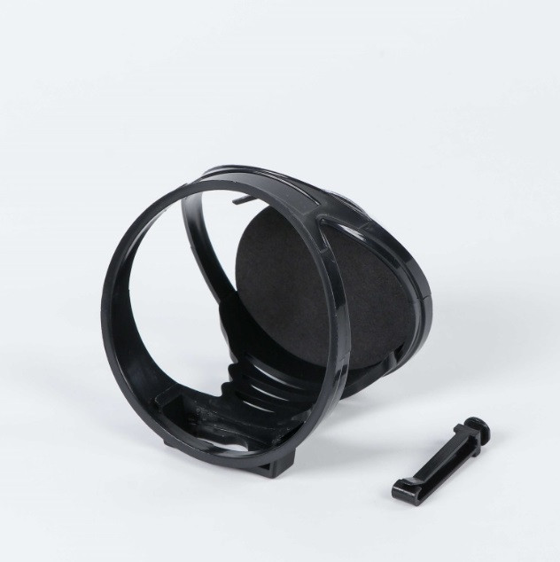 Підстаканник автомобільний у дефлектор MT16??, з гачком, пластик ABS, Чорний, фото 1