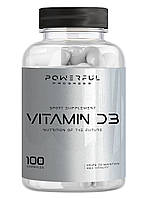 Вітамін D для спорту Powerful Progress Vitamin D3 100 Caps SB, код: 7761337