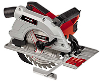 Потужна пила циркулярна Einhell TE-CS 190/1 : 1500 Вт, 6000 об/хв, глиб.різу при 90°/45° 66 мм / 48 мм