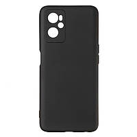 Чехол софт-тач покрытием Full Soft Case для Realme 9i / Realme 9i Silicone Case Full (Чёрный)