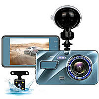 Автомобильный видеорегистратор Dual Lens A10 F9 V2 Full HD 1080 H31 3.5 дюйма Регистратор в авто на 2 камеры