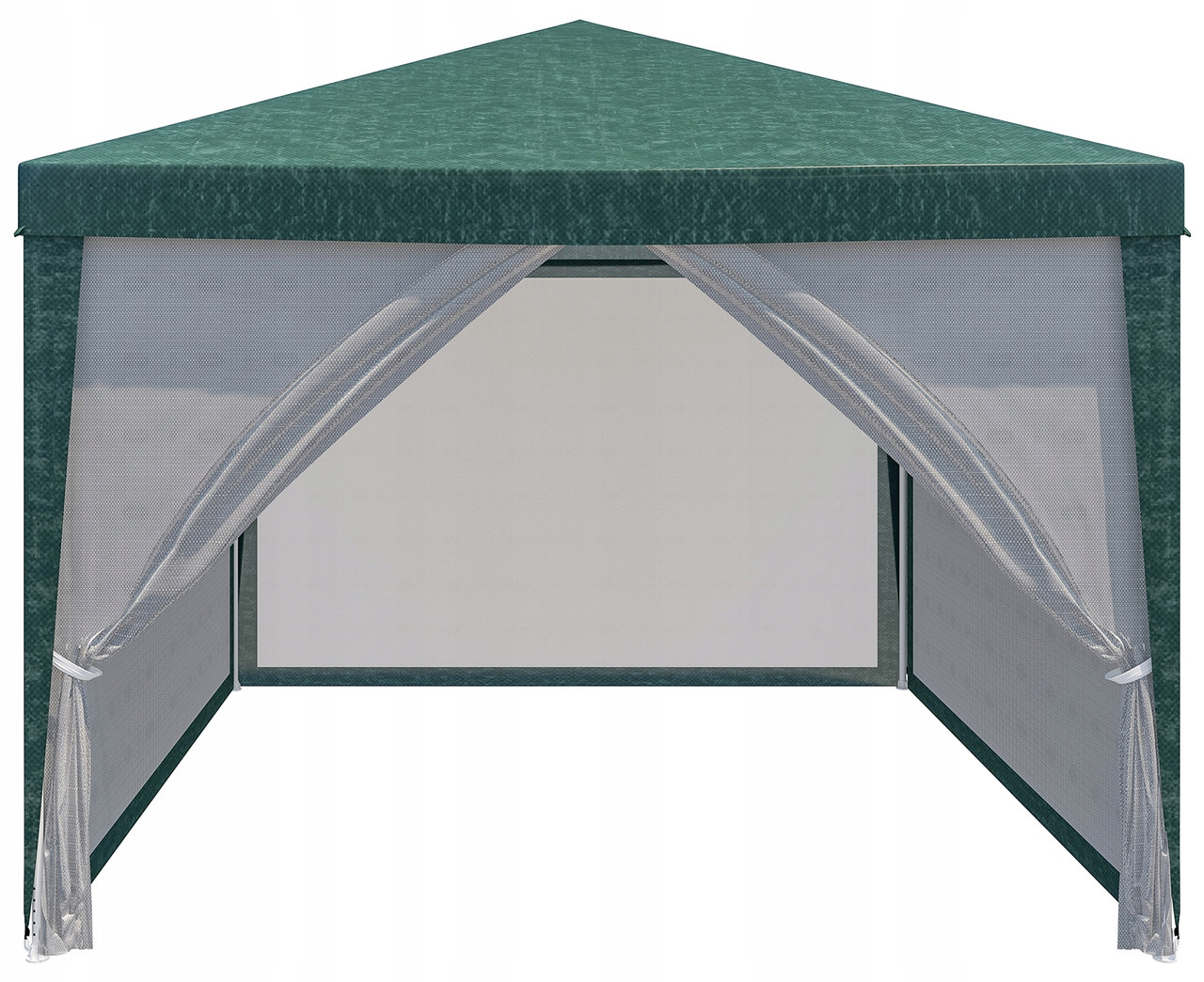 Садовий павільйон тент бесідка Gotel 4 Стіни москітна сітка 2,9 х 2,9 х 2,5 м зелений, фото 1