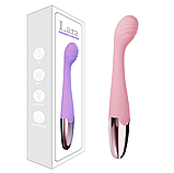 Стильний вібратор від USB, Вібратор із вигнутою ребристою головкою, стимулятор точки G, Інтимні іграшки, фото 4