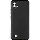 Чохол софт-тач покриттям Full Soft Case для Realme C11 2021 / Realme C11 Silicone Case Full (Чорний), фото 3