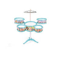 Детский барабан Jazz Drum 36.5х 24 х 12.5 см Blue (136483)