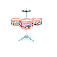 Детский барабан Jazz Drum 36.5 х 12.5 х 24 см Pink (136484)