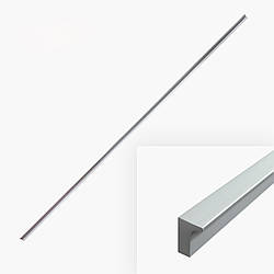Ручка для шафи алюміній 1152/1200мм Long A профільна накладна