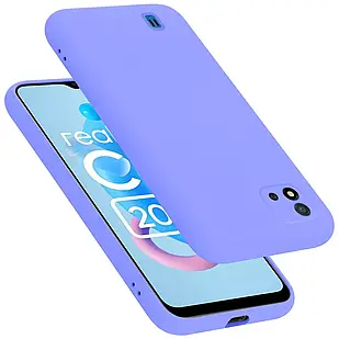 Чохол софт-тач покриттям Full Soft Case для Realme C11 2021 / Realme C11 Silicone Case Full (Бузковий)