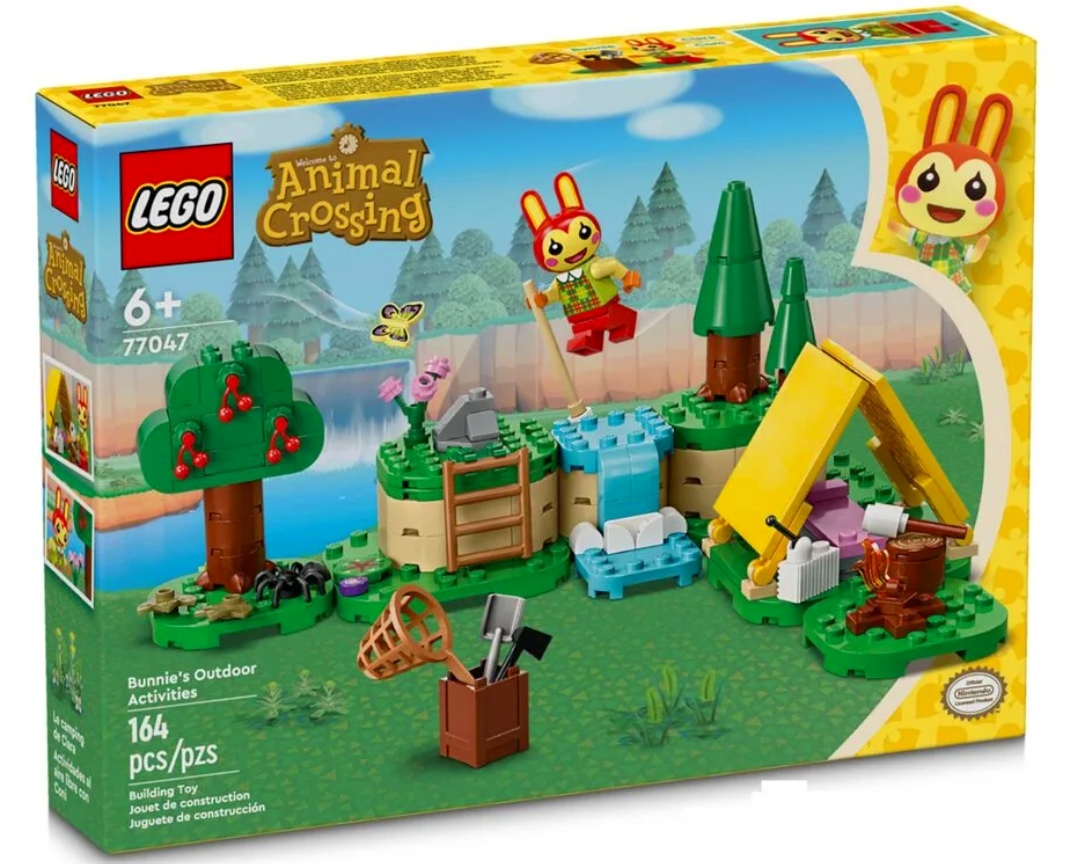 Конструктор LEGO Animal Crossing Активний відпочинок Bunnie 164 деталей (77047)