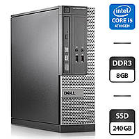 Комп'ютер Dell OptiPlex 3020 SFF/ Core i5-4570/ 8 GB RAM/ 240 GB SSD/ HD 4600