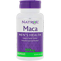 Мака перуанская Natrol 500 мг 60 капсул (3209) TH, код: 1535414