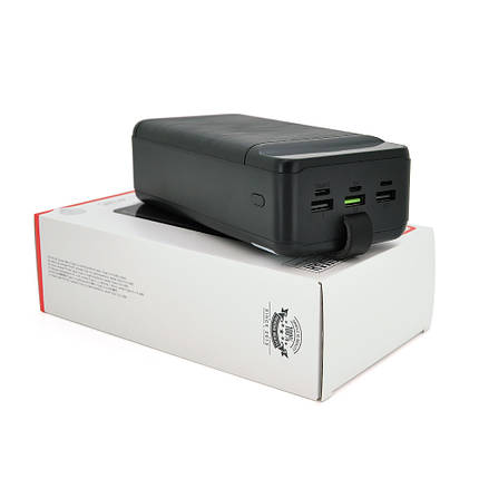 PowerBank XO-PR158 50000mAh,Input:5V/2.5A,9V/2A,12V/1.5A(Micro,Type-C,Lightning),Output:, фото 1