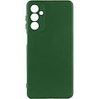 Чохол Silicone Cover Lakshmi Full Camera (A) для Samsung Galaxy A54 5G Зелений / Dark green, Full camera