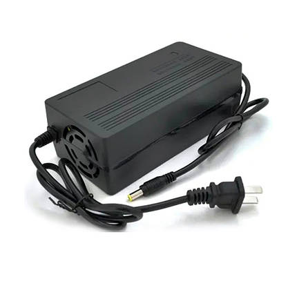 Зарядний пристрій Jinyi для літієвих акумуляторів 12V 5A, штекер 5,5, з індикацією, DC:14,6V 5A, BOX, фото 1