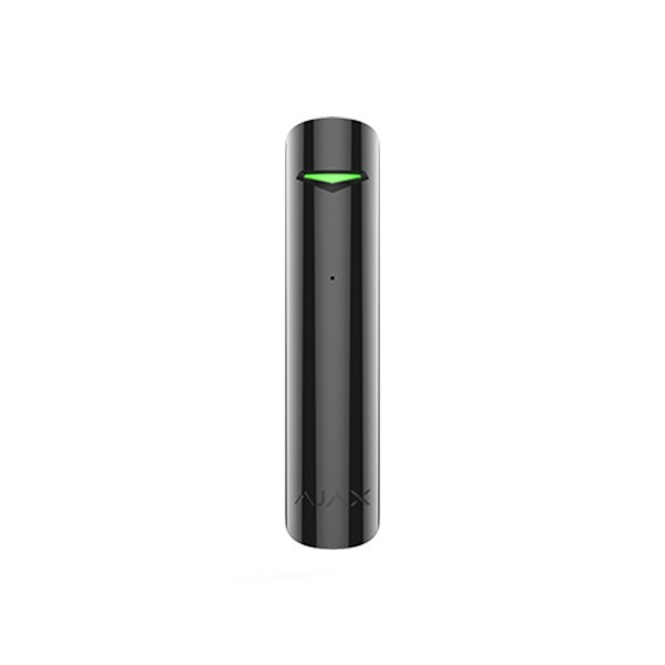 Бездротовий датчик розбиття скла Ajax GlassProtect black