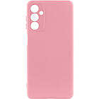 Чохол Silicone Cover Lakshmi Full Camera (A) для Samsung Galaxy M14 5G Рожевий / Pink, Full camera