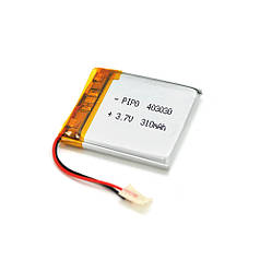 Літій-полімерний акумулятор 4*30*30mm (Li-ion 3.7В 500мА·ч)