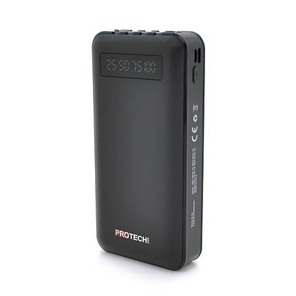 Powerbank ProTech-B05 20000mAh, USB+Type-C+micro, White/Black, (450g), Blister, фото 1