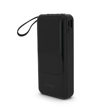 PowerBank Bunsey BY-32 20000mAh, Input:MicroUSB+Type-C, Output:2USB/Type-C, PD20W, Black, фото 1