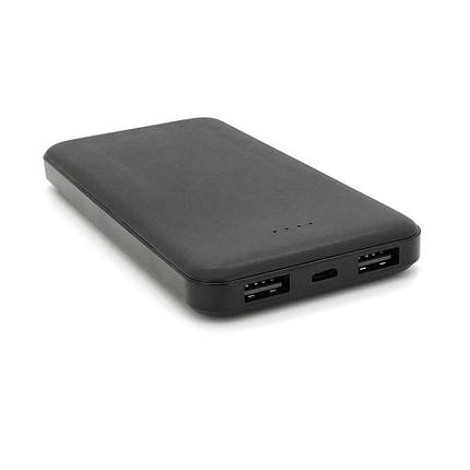 PowerBank Dexim DCA0013 10000mAh Fast Charge + 2*USB, Black, Q60, фото 1
