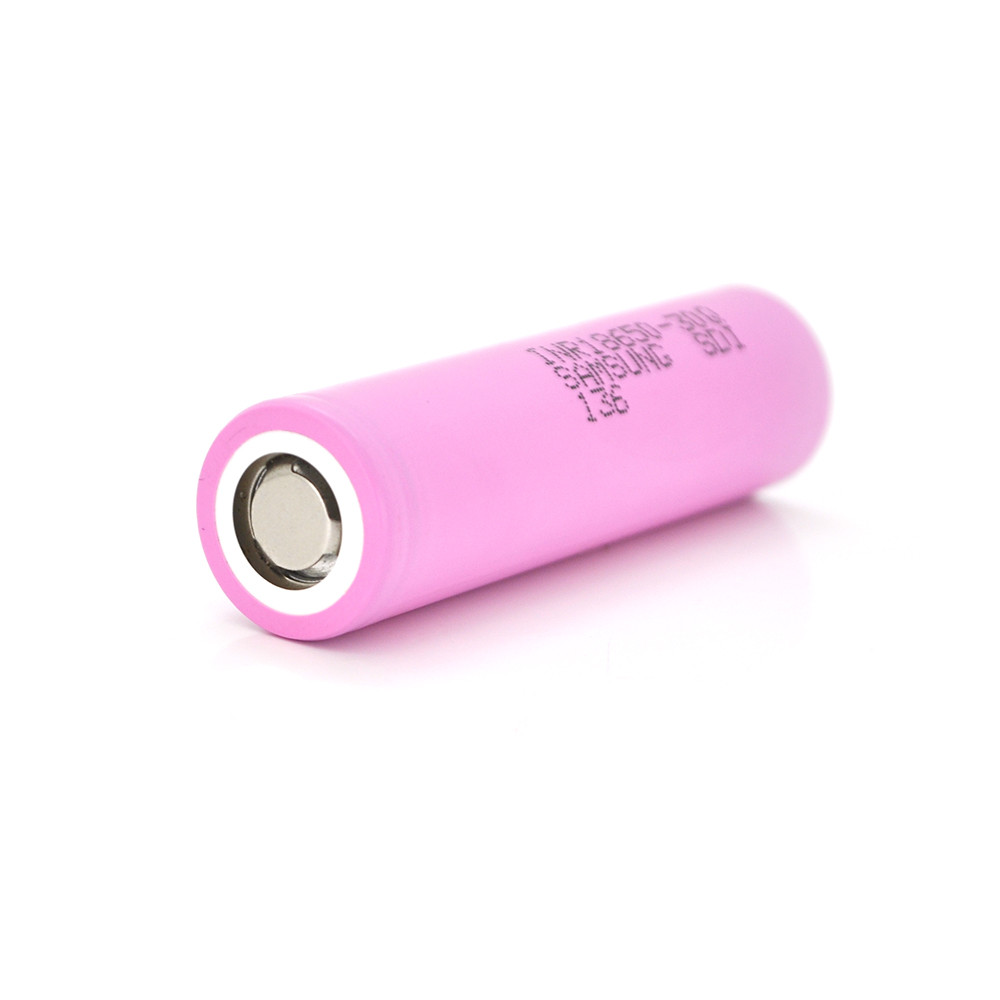 Акумулятор 18650 Li-Ion Samsung INR18650-30Q, 3000mAh, 15A, 4.2 / 3.6 / 2.5V, PINK, 2 шт. в упаковці, ціна за