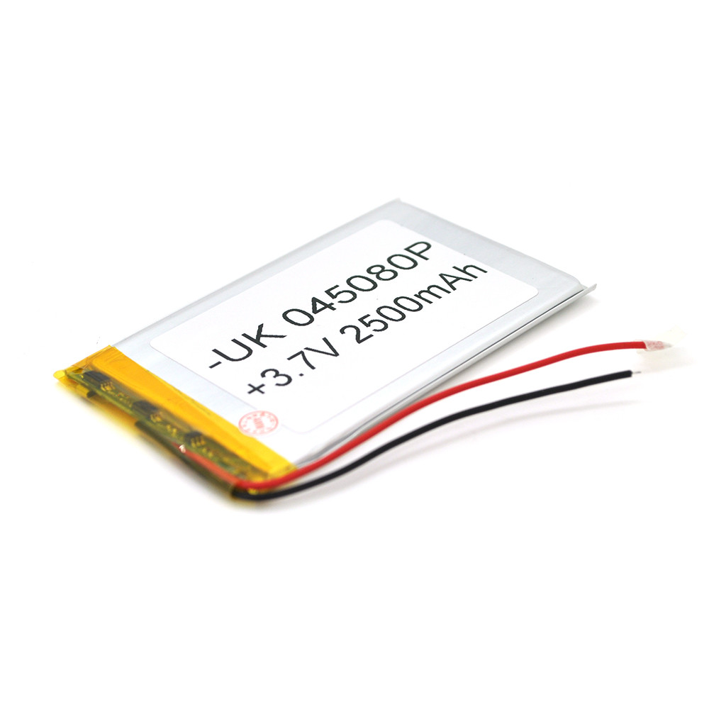 Літій-полімерний акумулятор 4 * 50 * 80mm (Li-ion 3.7В 2500мА·ч)