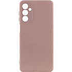 Чохол Silicone Cover Lakshmi Full Camera (A) для Samsung Galaxy M54 5G Рожевий / Pink Sand, Full camera