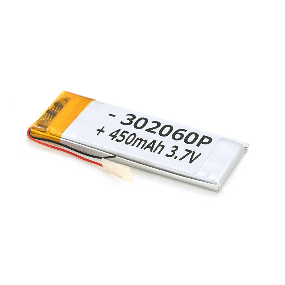 Літій-полімерний акумулято 3*20*60mm (Li-ion 3.7В 450мА·ч)
