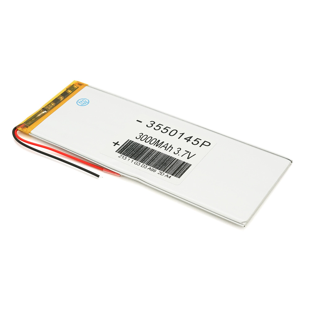 Літій-полімерний акумулятор 4*34*50mm 3,7V (Li-ion 3.7В 650мА·ч)
