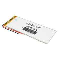 Літій-полімерний акумулятор 4*34*50mm 3,7V (Li-ion 3.7В 650мА·ч)