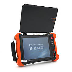 8-дюймовий тестер IP-камери безпеки CCTV, тестер монітор з SDI/TVI/AHD/CVI/TDR/OPM/VFL/POE/4K/HDMI