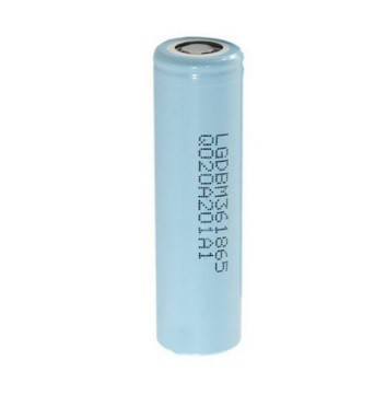 Акумулятор 18650 Li-Ion LG LGDBM361865 (LG M36), 3450mAh, 10A, 4.2 / 3.63 / 2.5V, Cyan, 2 шт. в упаковці, ціна, фото 1