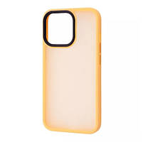 Чохол-накладка для телефона WAVE Matte Colorful Matte Case - iPhone 13 Pro orange (338380487)