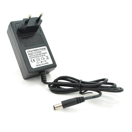 Зарядний пристрій для літієвих акумуляторів 25.2V 2A, штекер 5.5*2.5, BOX, Q200, фото 1