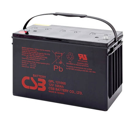 Акумуляторна батарея CSB GPL121000, 12V 100Ah (343х168х215 (220), фото 1